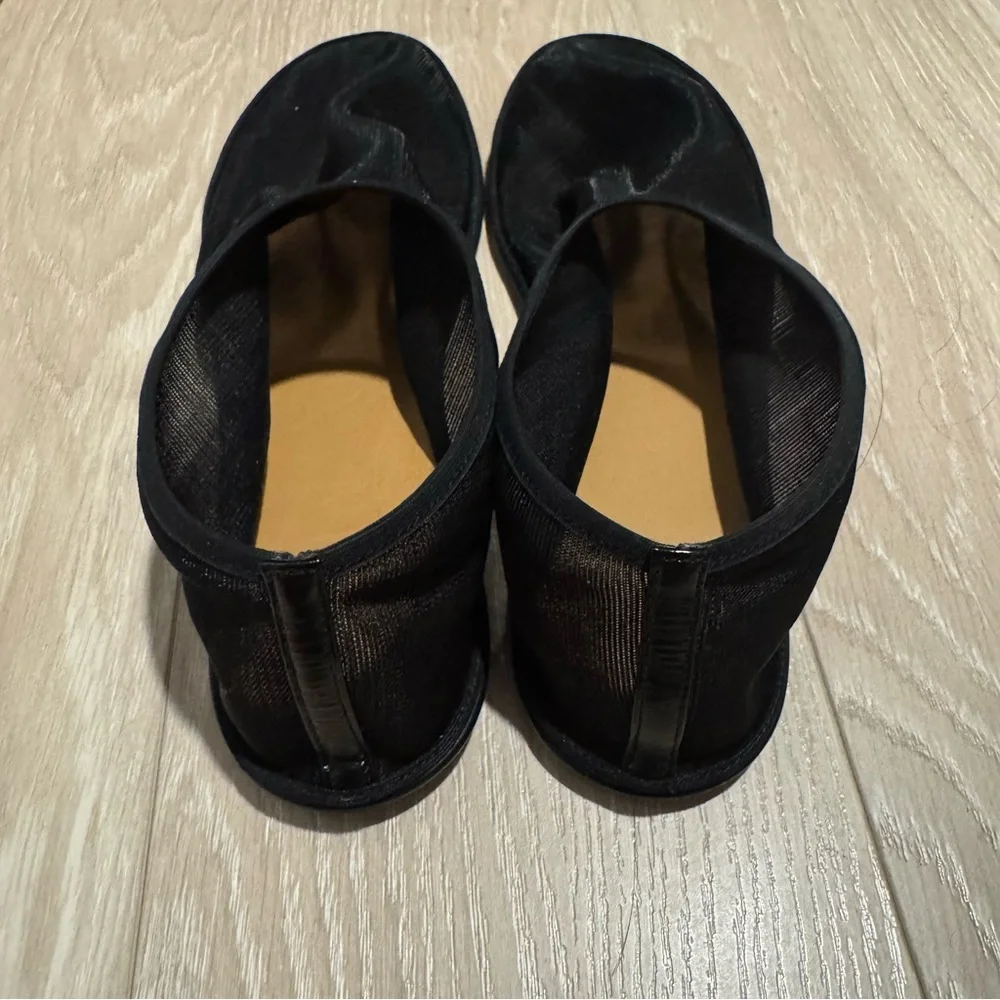 The Row mesh sock flats in black - Picture 4 of 6